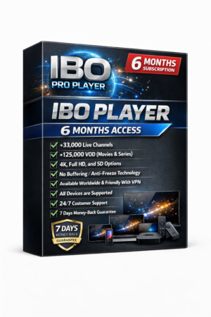 6 Month IPTV Subscription Plans